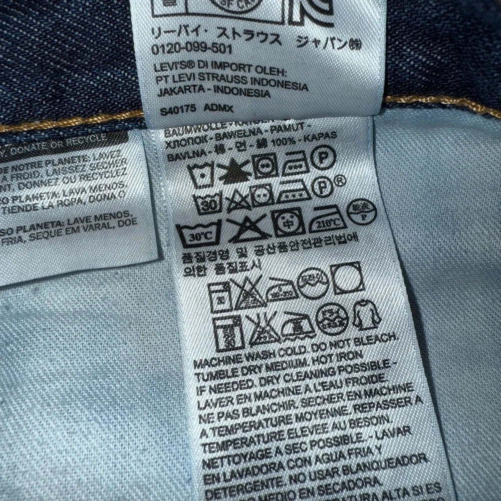 Classic Deep Blue Straight Men's Jeans